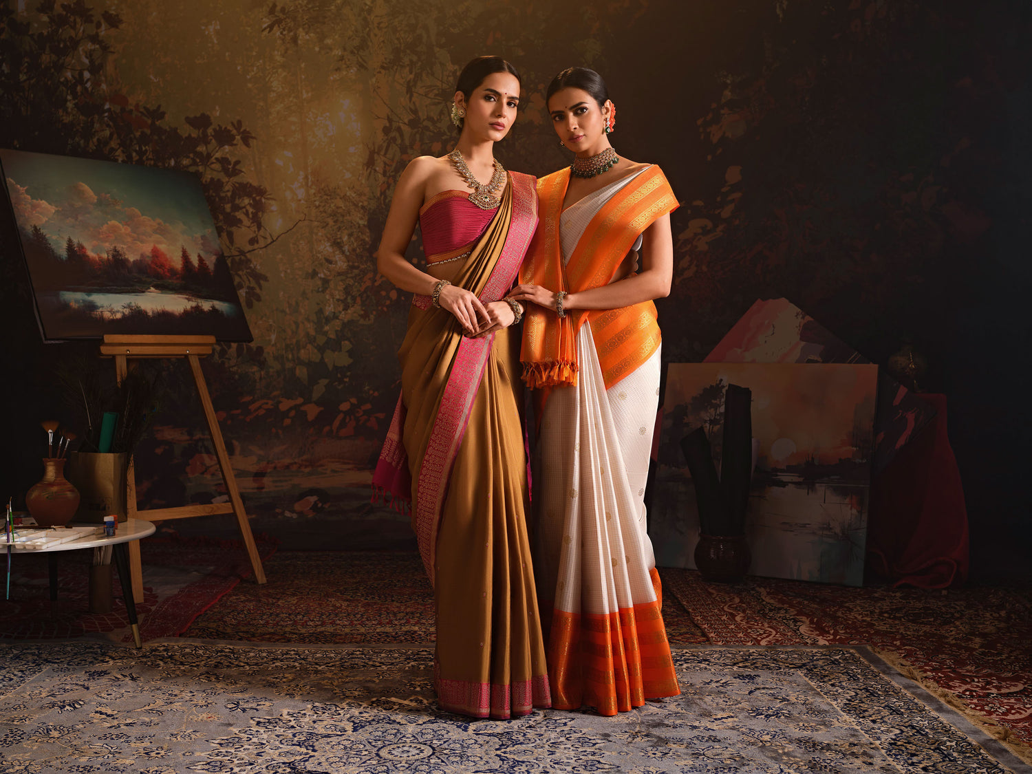 Explore Traditional Pure Kanchipuram Silk Sarees from Sheesh Mahal